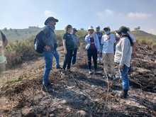 Dagma eval&uacute;a impacto ambiental del incendio forestal en Pilas del Cabuyal