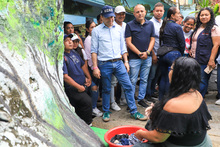 Alcaldía de Cali y comunidad impulsarán  la ruta turística ‘La Isabel Pérez’ en Siloé