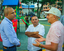 Alcalde Eder dialog&oacute; con los habitantes de la comuna 9 durante su  primer Consejo Ciudadano