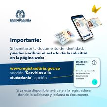 Alcald&iacute;a de Cali se une a la b&uacute;squeda de m&aacute;s de 47.000 ciudadanos que no han reclamado su documento de identidad en las registradur&iacute;as de la ciudad