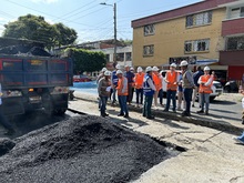 Secretar&iacute;a de Infraestructura inici&oacute; los trabajos de recuperaci&oacute;n de la malla vial de Cali