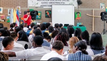 En el marco de la conmemoraci&oacute;n de las Manos Rojas dejamos una huella de paz y solidaridad en Llano Verde