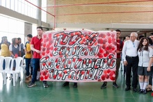 En el marco de la conmemoraci&oacute;n de las Manos Rojas dejamos una huella de paz y solidaridad en Llano Verde