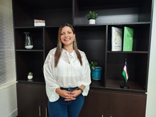 Zamandha Aurora Gelvez Garc&iacute;a, jefe de la Unidad de Apoyo a la Gesti&oacute;n