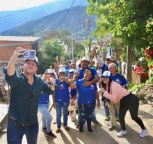 100 fachadas embellecidas se entregar&aacute;n en Montebello con la iniciativa Casa Pintada