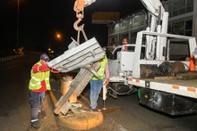 Acciones que recuperan a Cali: Alcald&iacute;a instal&oacute; dos amortiguadores de impacto para garantizar la seguridad vial