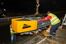 Acciones que recuperan a Cali: Alcald&iacute;a instal&oacute; dos amortiguadores de impacto para garantizar la seguridad vial