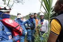 El lunes continuar&aacute; operaci&oacute;n de b&uacute;squeda del menor de edad desaparecido en el r&iacute;o Cauca