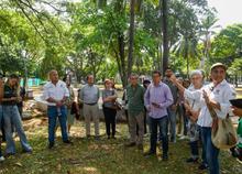 Dagma socializ&oacute; con la comunidad el proceso de intervenci&oacute;n de un &aacute;rbol de caucho en el Parque del Perro