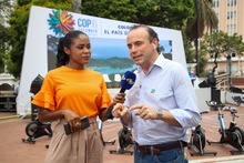 Alcalde Alejandro Eder invita a los cale&ntilde;os a participar de la COP16, previo al lanzamiento del logo oficial