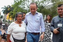 Alcalde Alejandro Eder invita a los cale&ntilde;os a participar de la COP16, previo al lanzamiento del logo oficial