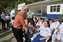 Ministro de Salud visit&oacute; la IPS Pance para conocer funcionamiento de equipos b&aacute;sicos de atenci&oacute;n