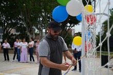 Secretar&iacute;a del Deporte y la Recreaci&oacute;n entreg&oacute; cancha m&uacute;ltiple a los  habitantes del barrio Ol&iacute;mpico