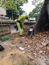 Continuamos recuperando la ciudad: ocho metros c&uacute;bicos de residuos fueron evacuados del r&iacute;o Cali