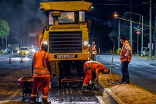 Secretar&iacute;a de Infraestructura reactiv&oacute; trabajos nocturnos de recuperaci&oacute;n de la malla vial en Cali