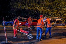 Secretar&iacute;a de Infraestructura reactiv&oacute; trabajos nocturnos de recuperaci&oacute;n de la malla vial en Cali