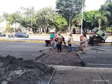 Recuperaci&oacute;n de la malla vial en Cali sigue firme durante Semana Santa