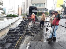 Recuperaci&oacute;n de la malla vial en Cali sigue firme durante Semana Santa