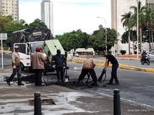 Recuperaci&oacute;n de la malla vial en Cali sigue firme durante Semana Santa