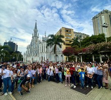Cali se ilumin&oacute; este Viernes Santo con &lsquo;El Camino de la Luz&rsquo;