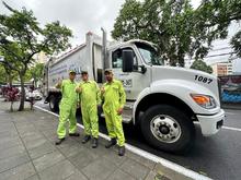 &iexcl;Excelente noticia! Cali cuenta con 15 camiones nuevos para el servicio  de recolecci&oacute;n de basuras