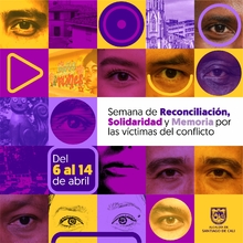 Cali se une para conmemorar la Semana de Reconciliaci&oacute;n, Solidaridad y Memoria por las V&iacute;ctimas del Conflicto