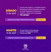 Cali se une para conmemorar la Semana de Reconciliaci&oacute;n, Solidaridad y Memoria por las V&iacute;ctimas del Conflicto