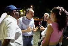 Paz, cultura ciudadana, memoria y reconciliaci&oacute;n, el mensaje del alcalde de Cali a comunidad del sector de La Luna