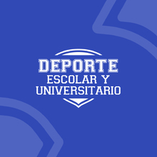 Banner para el micrositio del programa Deporte escolar y universitario 2