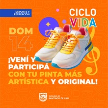 El arte y la actividad f&iacute;sica se disfrutan y van de la mano en la  Ciclovida de Cali