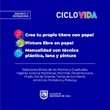 El arte y la actividad f&iacute;sica se disfrutan y van de la mano en la  Ciclovida de Cali