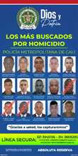 Autoridades aumentan la recompensa para capturar a los m&aacute;s buscados por homicidio en Cali  
