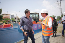 Con éxito avanza la adecuación y recuperación de la malla vial de la Autopista Simón Bolívar