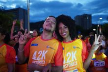 El centro hist&oacute;rico de la ciudad recibi&oacute; con sus mejores galas a 2000 deportistas en la carrera 4.2K 