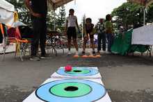 Ni&ntilde;os y adultos hicieron girar el &lsquo;zumbambico&rsquo; en la Ciclovida de Cali