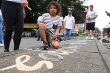 Ni&ntilde;os y adultos hicieron girar el &lsquo;zumbambico&rsquo; en la Ciclovida de Cali