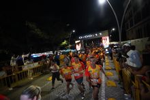 El centro histórico de la ciudad recibió con sus mejores galas a 2000 deportistas en la carrera 4.2K 5
