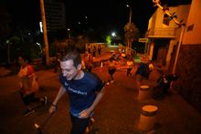 El centro histórico de la ciudad recibió con sus mejores galas a 2000 deportistas en la carrera 4.2K 7