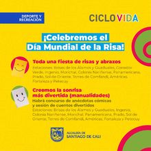 Este domingo hay marat&oacute;n de sonrisas y abrazos en la  Ciclovida de Cali