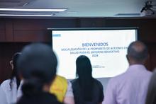 Secretar&iacute;a de Salud P&uacute;blica present&oacute; las acciones de salud a intervenir en el  entorno educativo