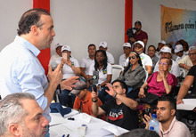 Administración Distrital, en cabeza del alcalde Eder, dialogó con la comunidad de la comuna 12