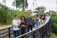 &iexcl;Arquitectura en acci&oacute;n! Estudiantes de la UAN y expertos del 3er Congreso recorren proyectos de bulevar Cauquita y Cristo Rey