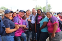 Llano Verde recibi&oacute; al alcalde Alejandro Eder y a su gabinete en la Feria  de Servicios organizada por la Administraci&oacute;n Distrital