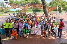 Hasta las mascotas se gozaron el &lsquo;D&iacute;a de la Familia&rsquo; en la  Ciclovida de Cali