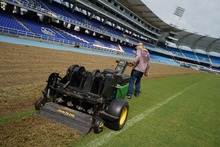 La gramilla del estadio Pascual Guerrero inició tratamiento y será híbrida 5
