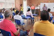 Secretaria de Educaci&oacute;n visit&oacute; IEO Santa Cecilia afectada por la ola invernal