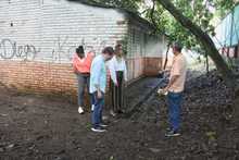 Secretaria de Educaci&oacute;n visit&oacute; IEO Santa Cecilia afectada por la ola invernal