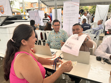Feria de Servicios Tributarios en Llano Verde