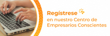 Reg&iacute;strese en nuestro centro de empresarios conscientes.