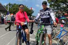 La bici se pedale&oacute;, se dibuj&oacute;, se disfrut&oacute; y hasta se bail&oacute;, en la celebraci&oacute;n de su d&iacute;a en la Ciclovida de Cali